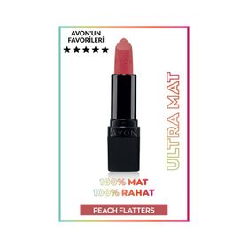 Avon Peach Flatters Ultra Mat Ruj