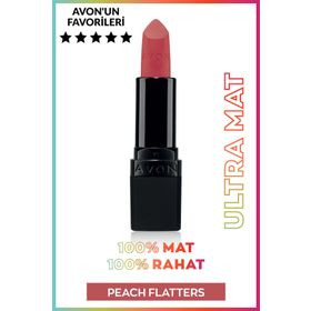 Avon Peach Flatters Ultra Mat Ruj