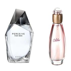 Avon Perceive 100 ml EDT Erkek Parfüm + Celebre 50 ml EDT Kadın Parfüm Seti