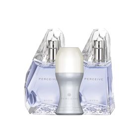 Avon Perceive 2x50 ml EDP Kadın Parfüm+Perceive 50 ml Roll On