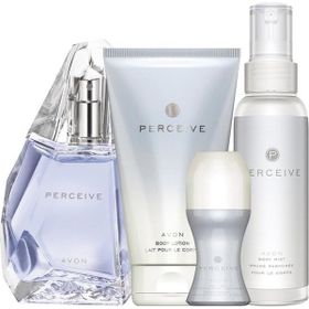 Avon Perceive Kadın Parfüm Losyon Roll-On ve Vücut Spreyi Seti