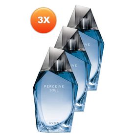 AVON Perceive Soul Edt 3x100 ml Erkek Parfüm