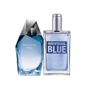 Avon Perceive Soul ve Individual Blue Sunset Erkek Parfüm Paketi
