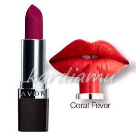 Avon Perfectly Coral Fever Mat Ruj
