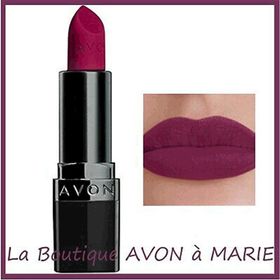 Avon Perfectly Peach Flatters Mat Ruj