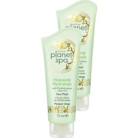Avon Planet Spa Heavenly Hydration 2x75 ml Maske