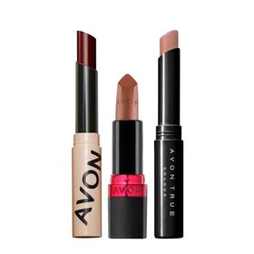 Avon Plum Tinted Balm ve Ultra Beauty Cappucino, Marvellous Mocha Ruj Paketi