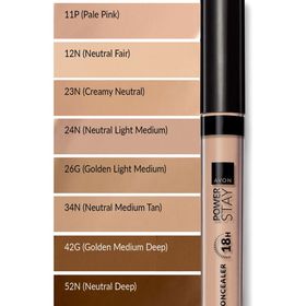 Avon Power Stay 11P Pale Pink Kapatıcı