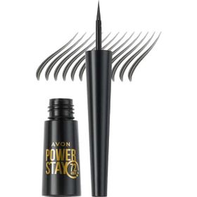 Avon Power Stay 72 Saat Kalıcı Soft Black Kaş Jeli