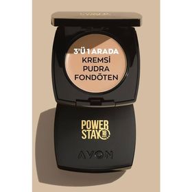 Avon Power Stay Kremsi Light Beige Pudra Fondöten