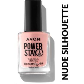 Avon Power Stay Nude Silhouette 10 ml Jel Oje