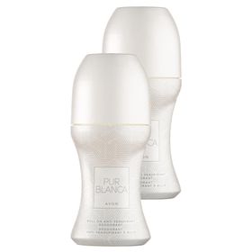 Avon Pur Blanca Antiperspirant 2x50 ml Roll-On Deodorant