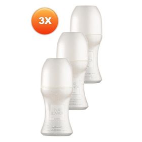 Avon Pur Blanca Antiperspirant 3x50 ml Roll-On Deodorant
