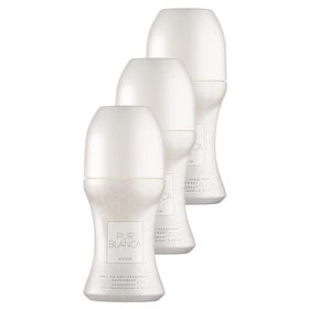 Avon Pur Blanca Antiperspirant 3x50 ml Roll-On Deodorant