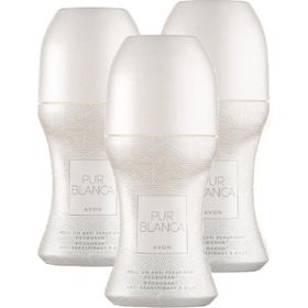 Avon Pur Blanca Antiperspirant 3x50 ml Roll-On Deodorant