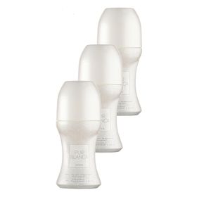 Avon Pur Blanca Antiperspirant 3x50 ml Roll-On Deodorant