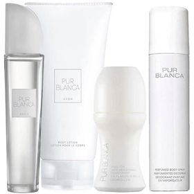 Avon Pur Blanca EDT 50 ml Kadın Parfüm + Pur Blanca 150 ml Vücut Losyonu + Pur Blanca 50 ml Roll-On + Pur Blanca 75 ml Kadın Deodorant Set