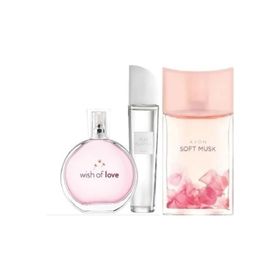 Avon Pur Blanca + Soft Musk + Wish Of Love EDT 50 ml Kadın Parfüm Seti
