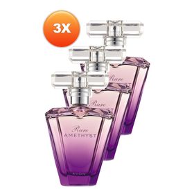 Avon Rare Amethyst EDP 50 ml 3'lü Kadın Parfüm