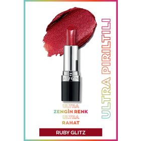 Avon Ruby Glitz Ultra Shimmer Lipstick