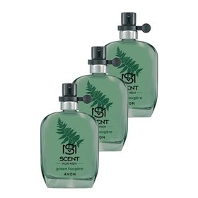 Avon Scent Green Fougere Edt 3x30 ml Erkek Parfüm