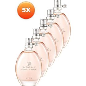 Avon Scent Mix Romantic Bouquet Edt 5x30ml Kadın Parfüm