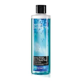 Avon Senses 250 ml Ocean Surge Nane ve Deniz Kokulu Saç ve Vücut için Erkek Duş Jeli