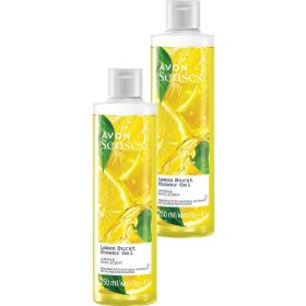 Avon Senses 2x250 ml Lemon Burst Reyhan Kokulu Duş Jeli
