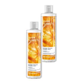 Avon Senses 2x250 ml Orange Twist Portakal ve Yasemin Kokulu Duş Jeli
