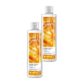 Avon Senses 2x250 ml Orange Twist Portakal ve Yasemin Kokulu Duş Jeli