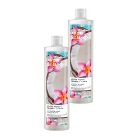 Avon Senses 2x500 ml Aloha Monoi Tiare Çiçeği ve Hindistan Cevizi Kokulu Krem Duş Jeli