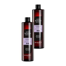 Avon Senses 2x500 ml Essence Lavanta Zencefil Kokulu Banyo Duş Jeli