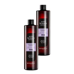 Avon Senses 2x500 ml Essence Lavanta Zencefil Kokulu Banyo Duş Jeli