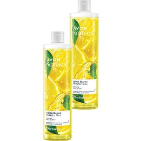 Avon Senses 2x500 ml Lemon Burst Limon ve Reyhan Kokulu Duş Jeli