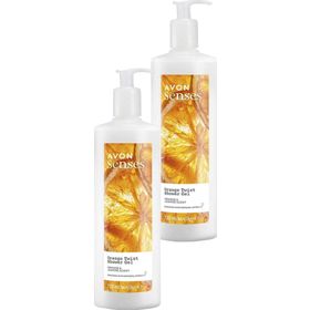 Avon Senses 2x720 ml Orange Twist Portakal ve Yasemin Kokulu Duş Jeli