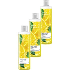 Avon Senses 3x250 ml Lemon Burst Reyhan Kokulu Duş Jeli
