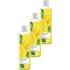 Avon Senses 3x250 ml Lemon Burst Reyhan Kokulu Duş Jeli
