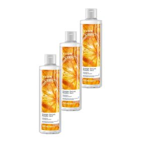 Avon Senses 3x250 ml Orange Twist Portakal ve Yasemin Kokulu Duş Jeli
