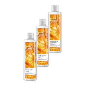 Avon Senses 3x250 ml Orange Twist Portakal ve Yasemin Kokulu Duş Jeli