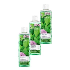 Avon Senses 3x250 ml Water Mint Nane ve Salatalık Kokulu Duş Jeli