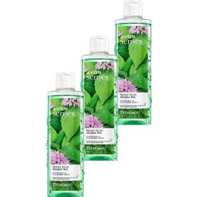 Avon Senses 3x250 ml Water Mint Nane ve Salatalık Kokulu Duş Jeli