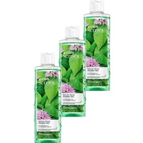 Avon Senses 3x250 ml Water Mint Nane ve Salatalık Kokulu Duş Jeli