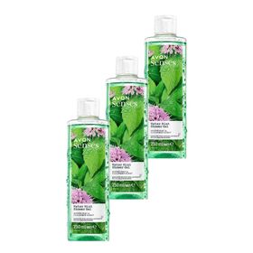Avon Senses 3x250 ml Water Mint Nane ve Salatalık Kokulu Duş Jeli