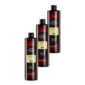 Avon Senses 3x500 ml Essence Bergamot Yeşil Çay Kokulu Banyo Duş Jeli