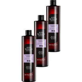 Avon Senses 3x500 ml Essence Lavanta Zencefil Kokulu Banyo Duş Jeli