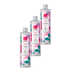 Avon Senses 3x500 ml Floral Burst Zambak Misk Kokulu Duş Kremi