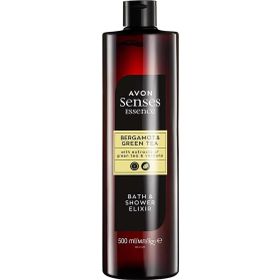 Avon Senses 500 ml Essence Bergamot Yeşil Çay Kokulu Banyo Duş Jeli