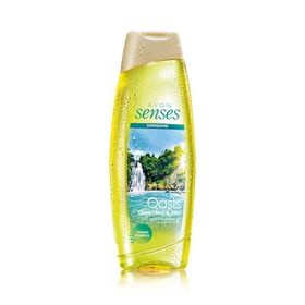 Avon Senses Cooling Oasis Yeşil Çay ve Nane 500 ml Nemlendirici Duş Jeli