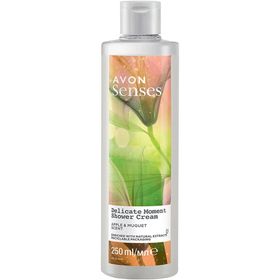 Avon Senses Delicate Moment Elma ve Müge Kokulu 3x250 ml Krem Duş Jeli