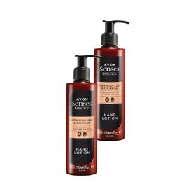 Avon Senses Essence 2x250 ml Sardunya Yaprağı ve Partakal Kokulu El Kremi